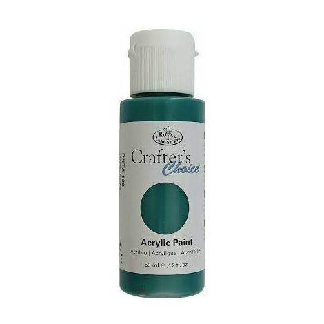 Farba akrylowa R&L Crafter's Choice 59ml, Zielona/Pearl Viridian